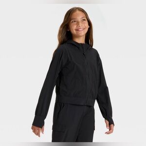 Girls' Woven Jacket - All In Motion™
Black Large (10/12)